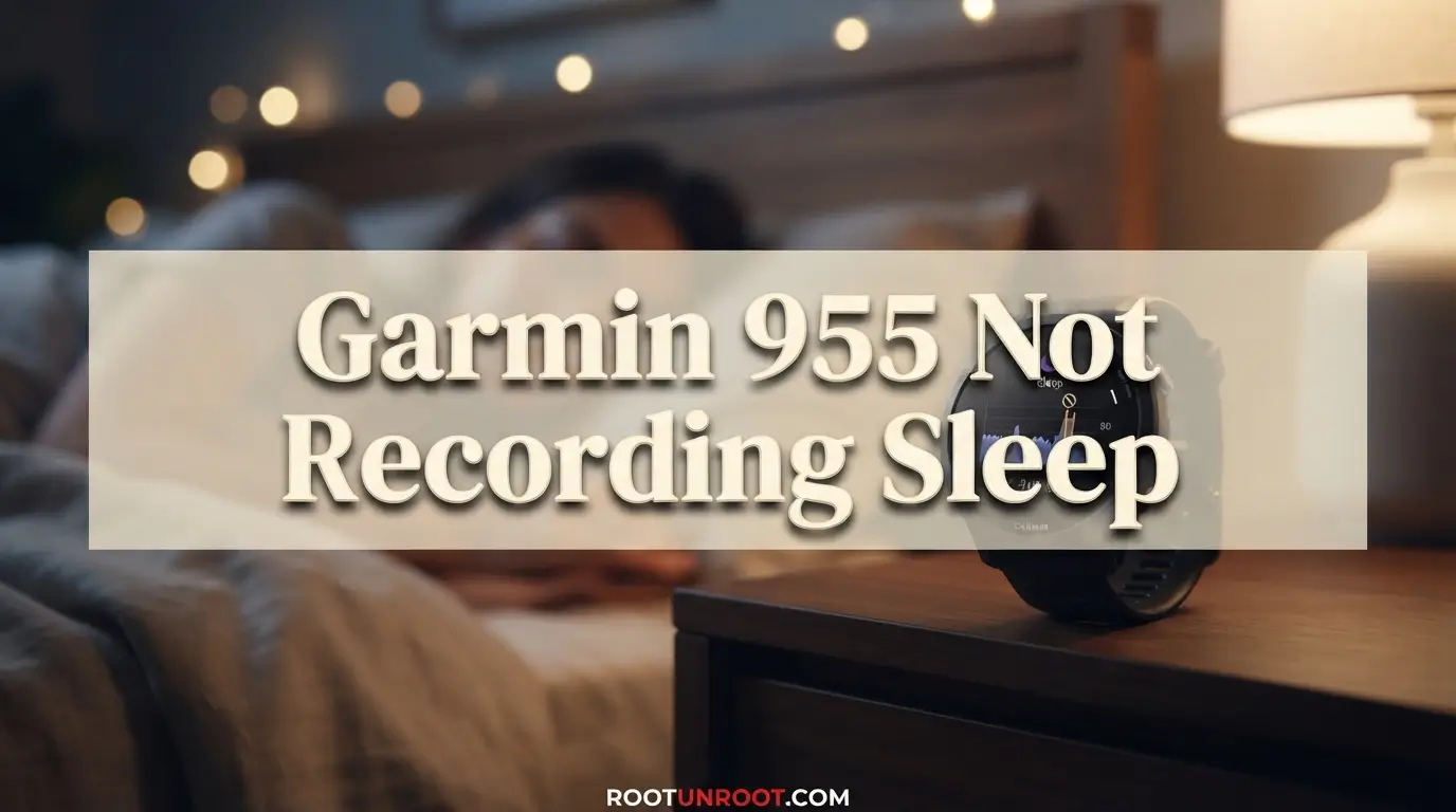 Garmin 955 Not Recording Sleep-FI
