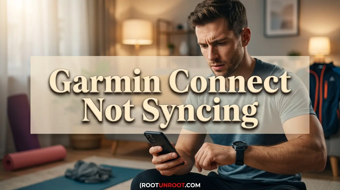 Garmin Connect Not Syncing-FI