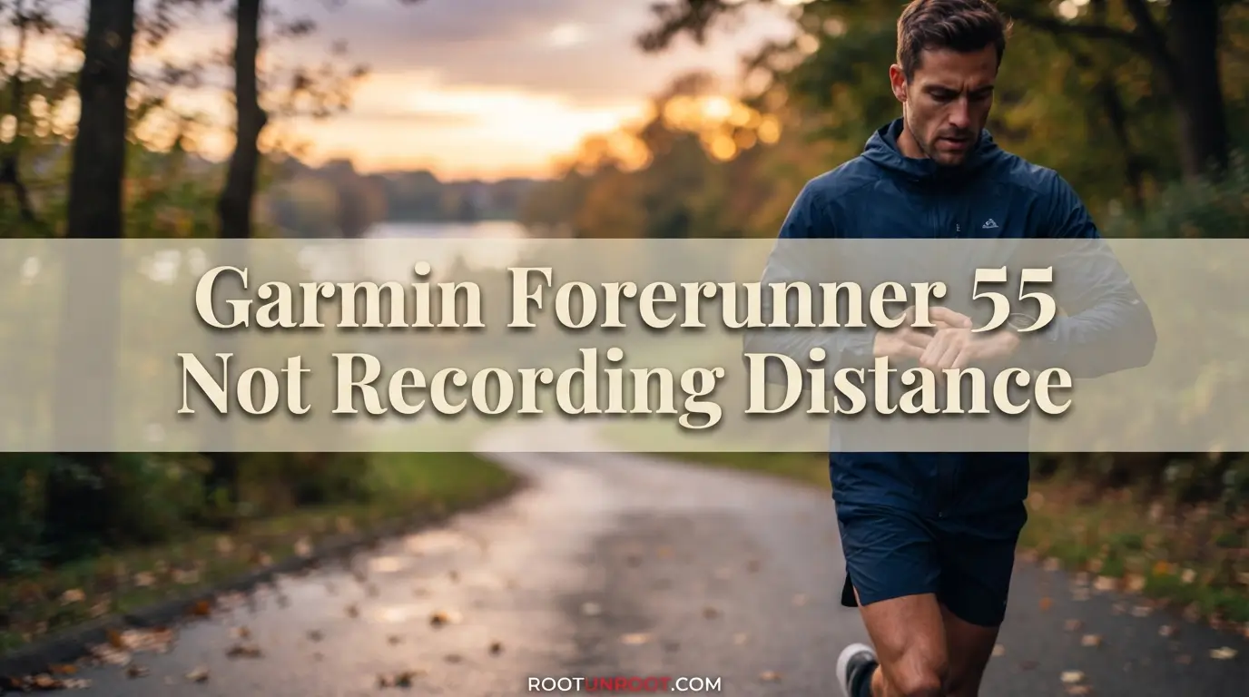 Garmin Forerunner 55 Not Recording Distance-FI