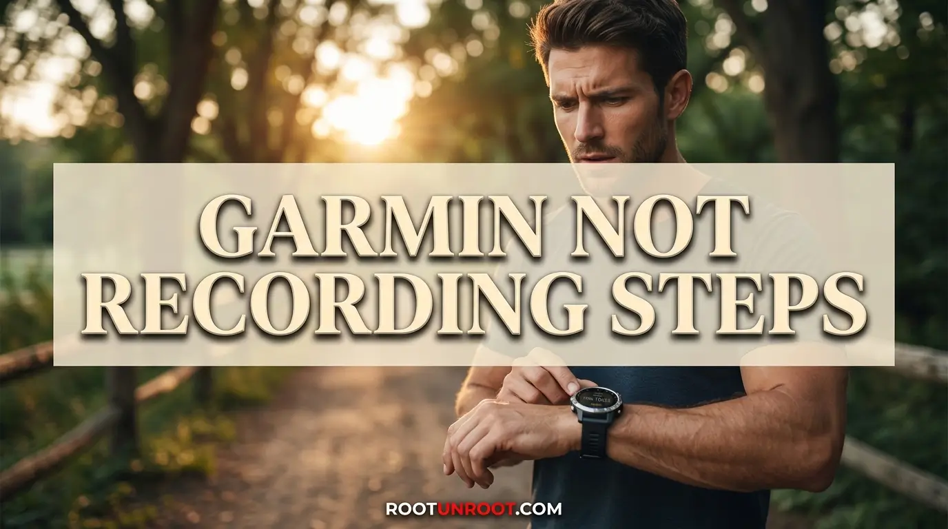 Garmin Not Recording Steps-FI