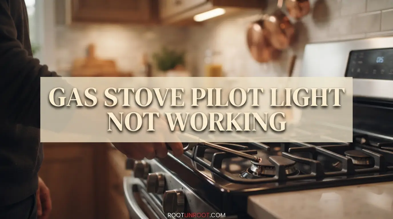 Gas Stove Pilot Light Not Working-FI