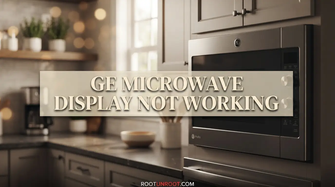 Ge Microwave Display Not Working-FI
