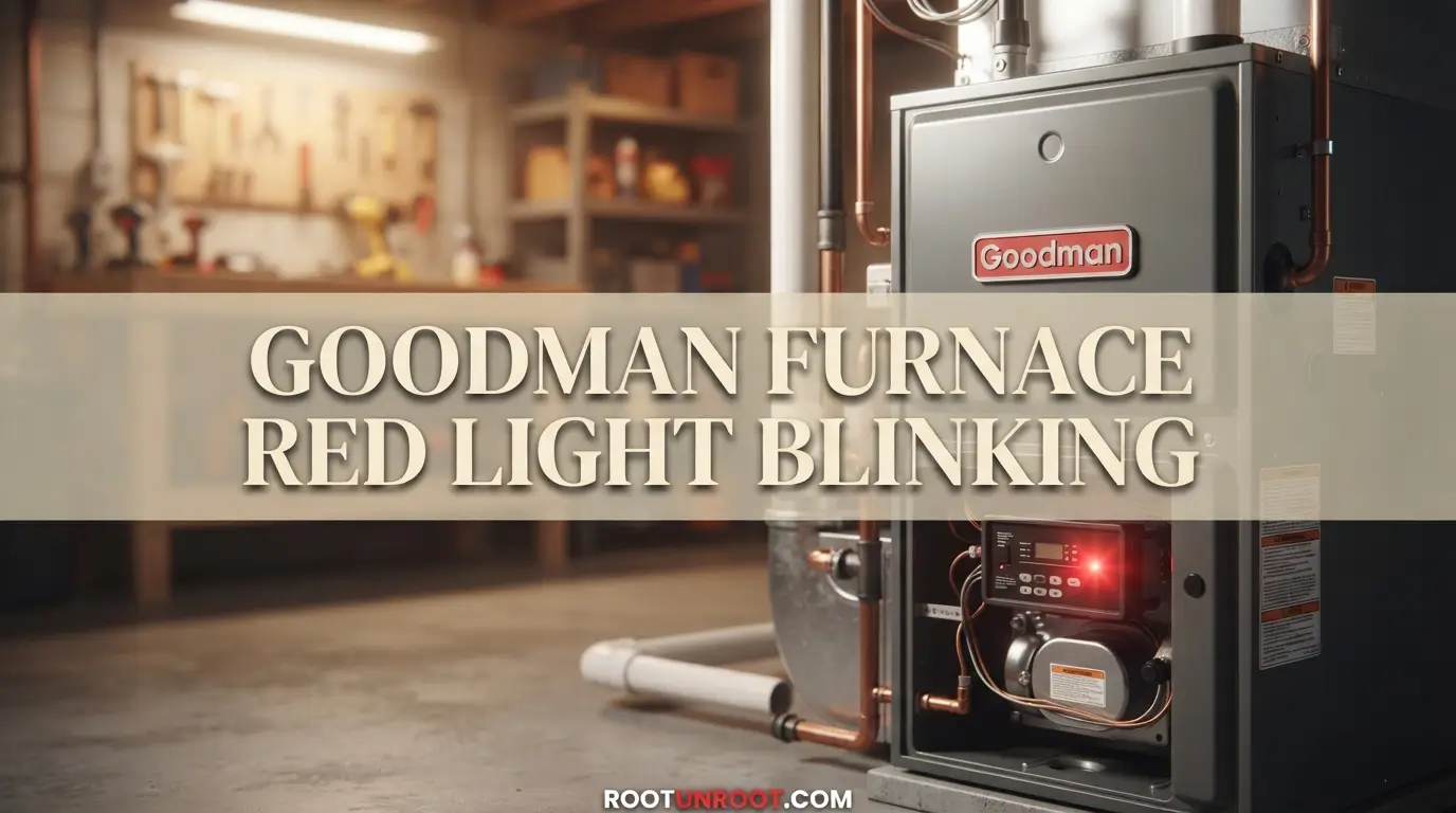 Goodman Furnace Red Light Blinking-FI