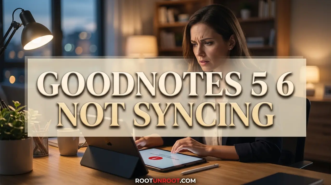 Goodnotes 5 6 Not Syncing-FI