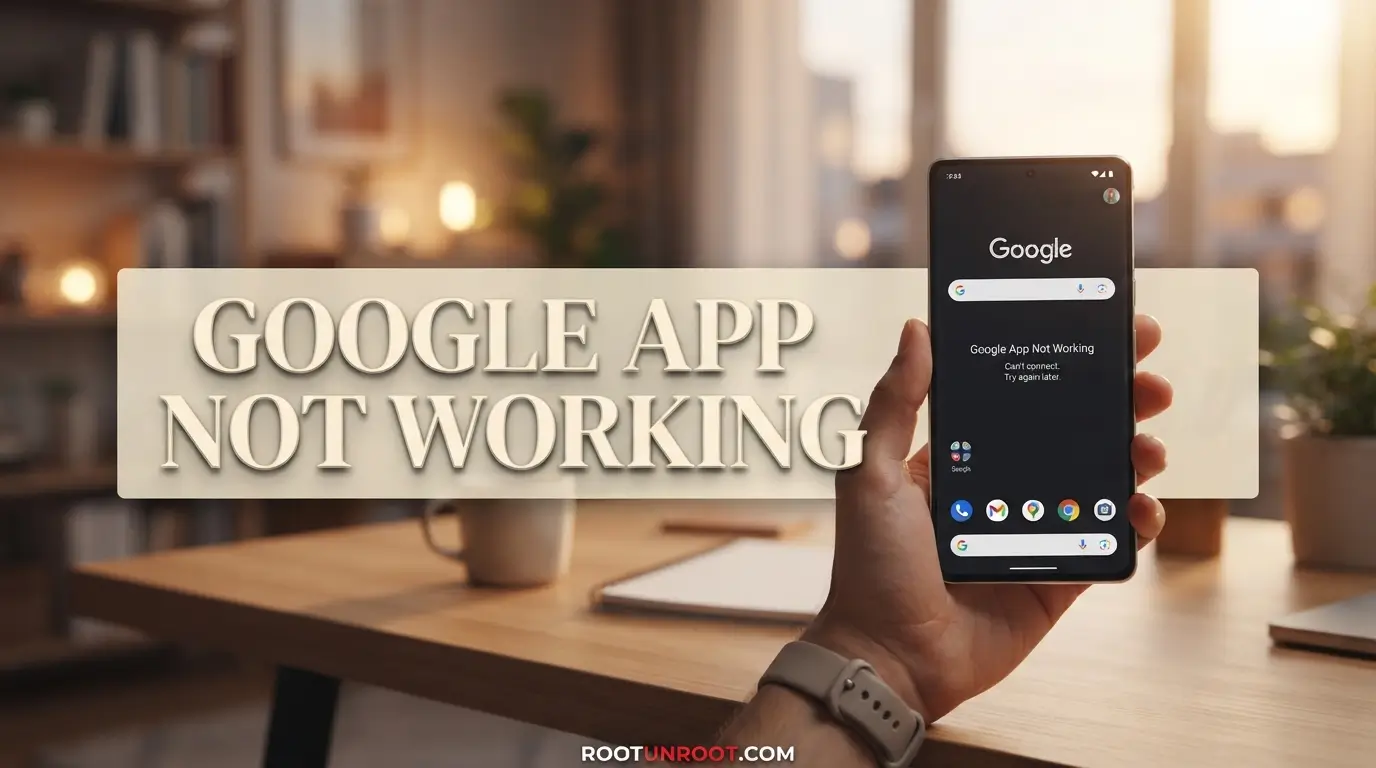 Google App Not Working-FI