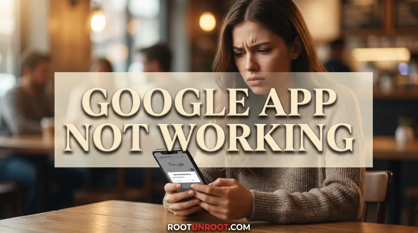 Google App Not Working-FI