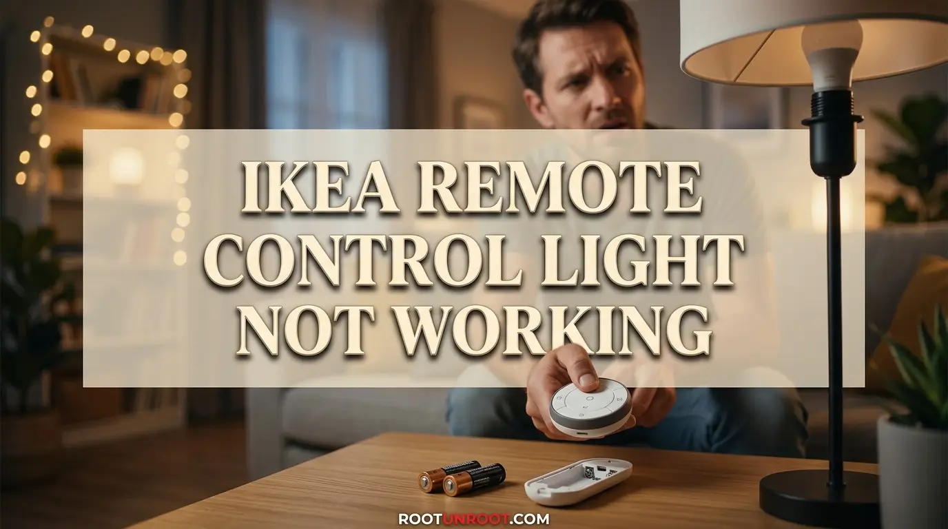 Ikea Remote Control Light Not Working-FI