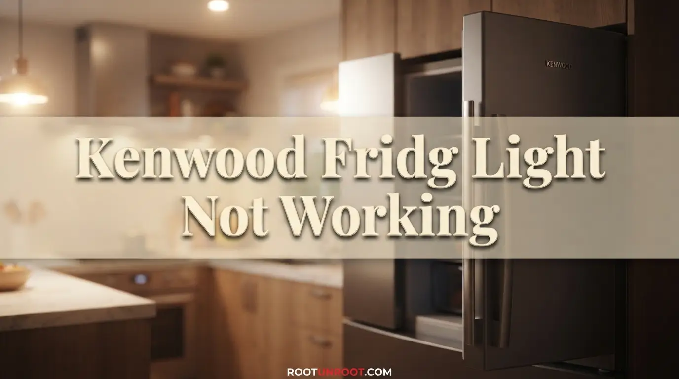 Kenwood Fridge Light Not Working-FI
