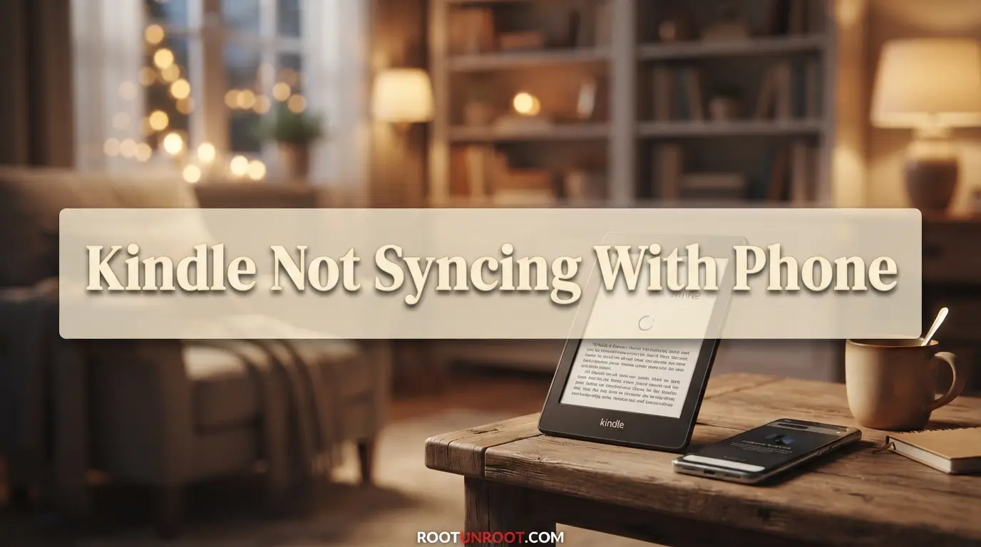 Kindle Not Syncing With Phone-FI
