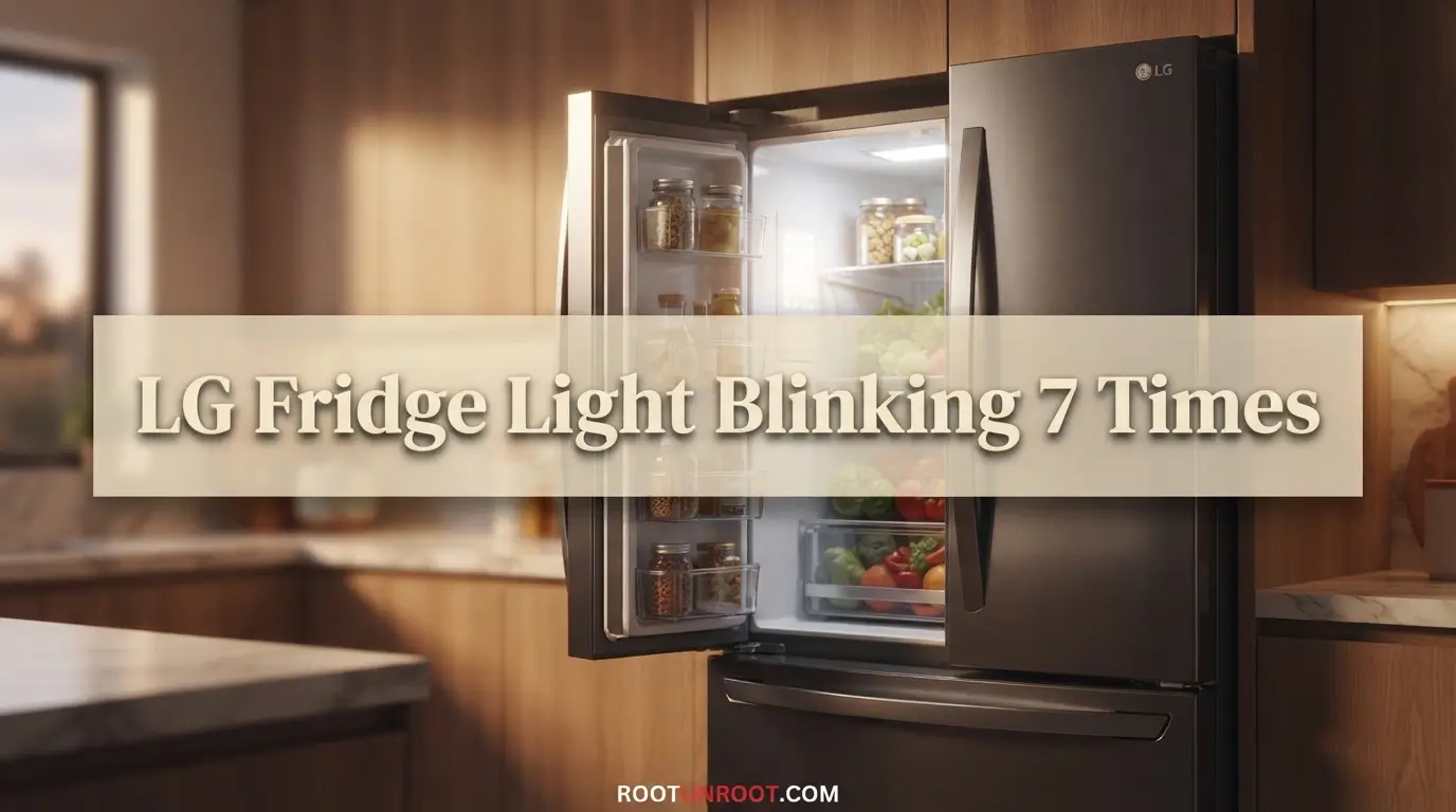 LG Fridge Light Blinking 7 Times-FI