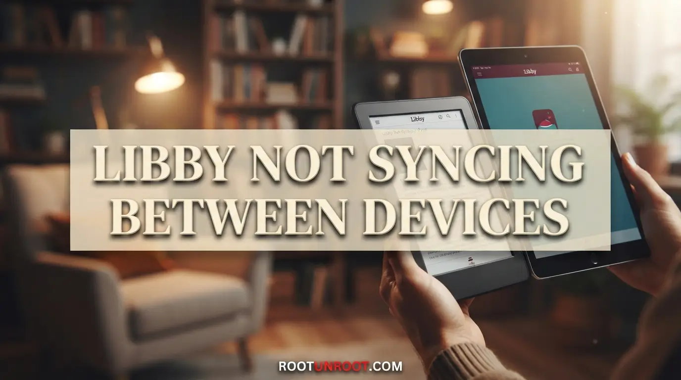 Libby Not Syncing Between Devices-FI