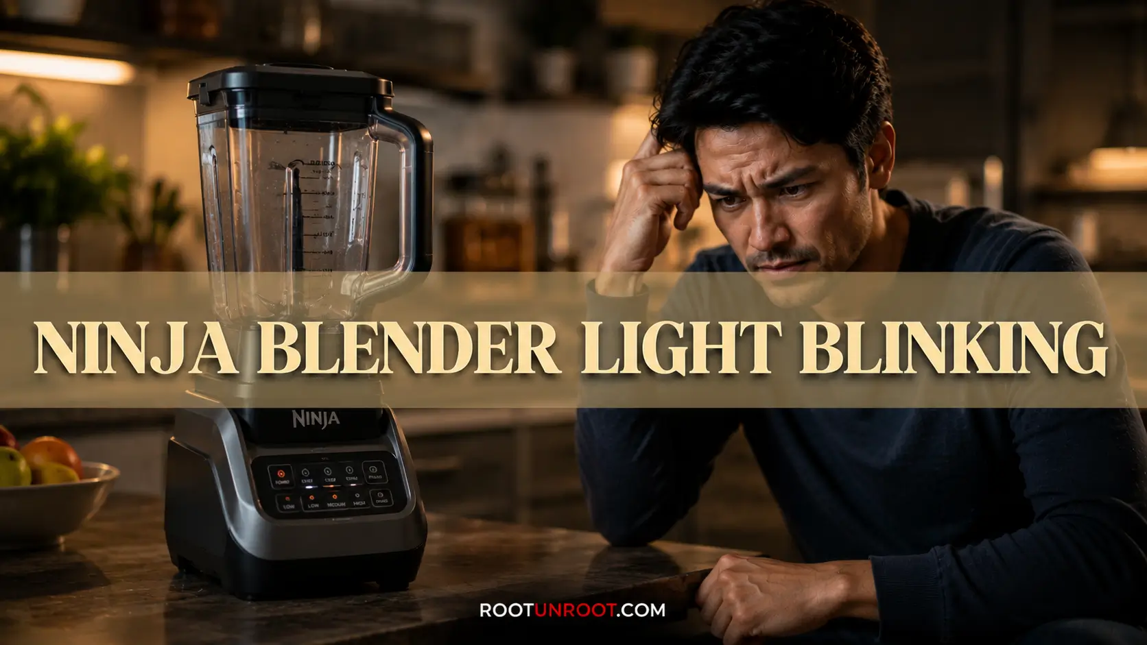 Ninja Blender Light Blinking-FI