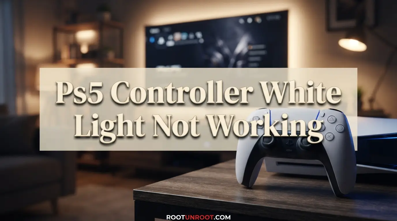 Ps5 Controller White Light Not Working-FI