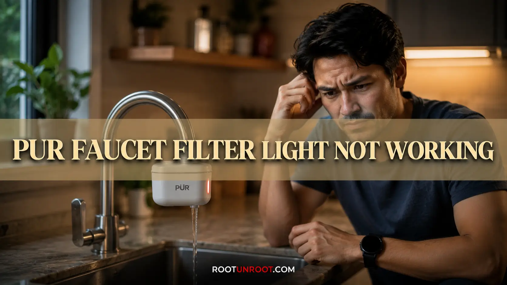 Pur Faucet Filter Light Not Working-FI