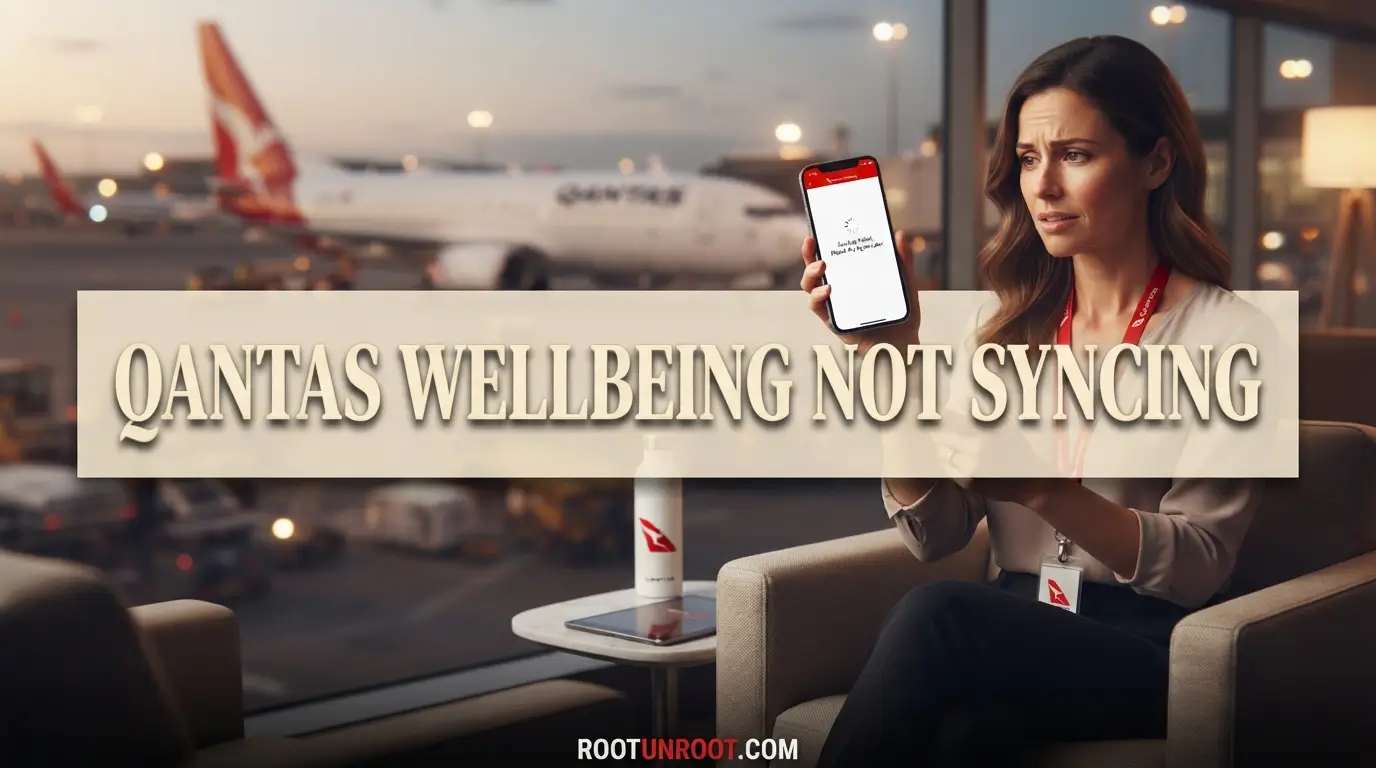 Qantas Wellbeing Not Syncing-FI
