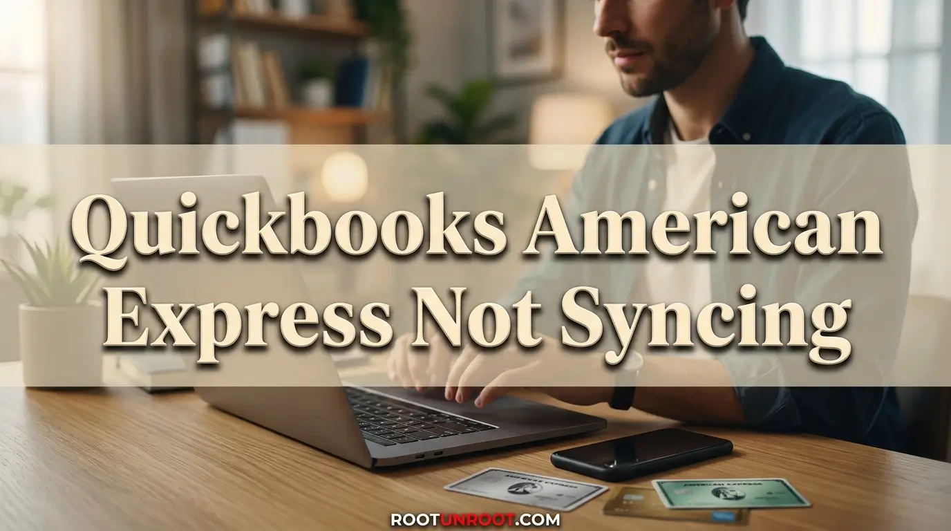 Quickbooks American Express Not Syncing-FI