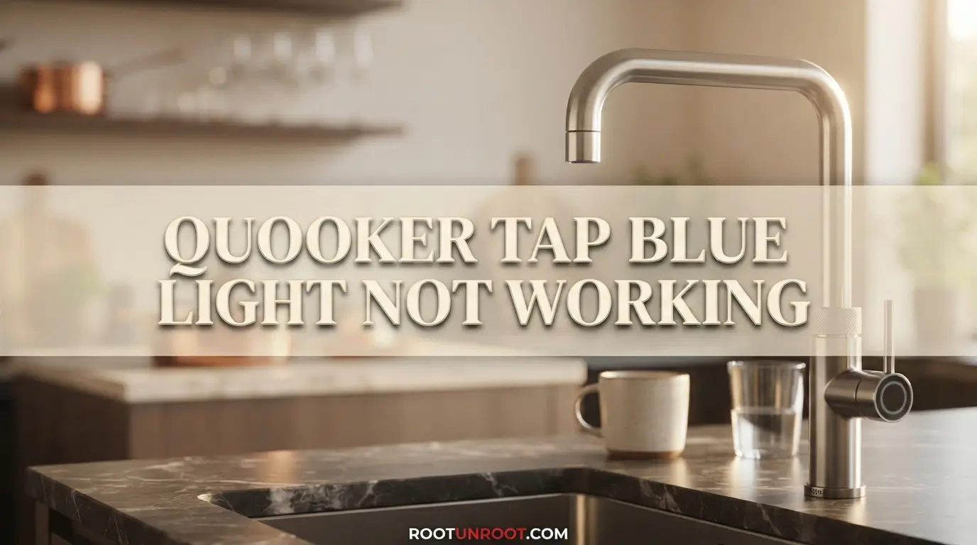 Quooker Tap Blue Light Not Working-FI