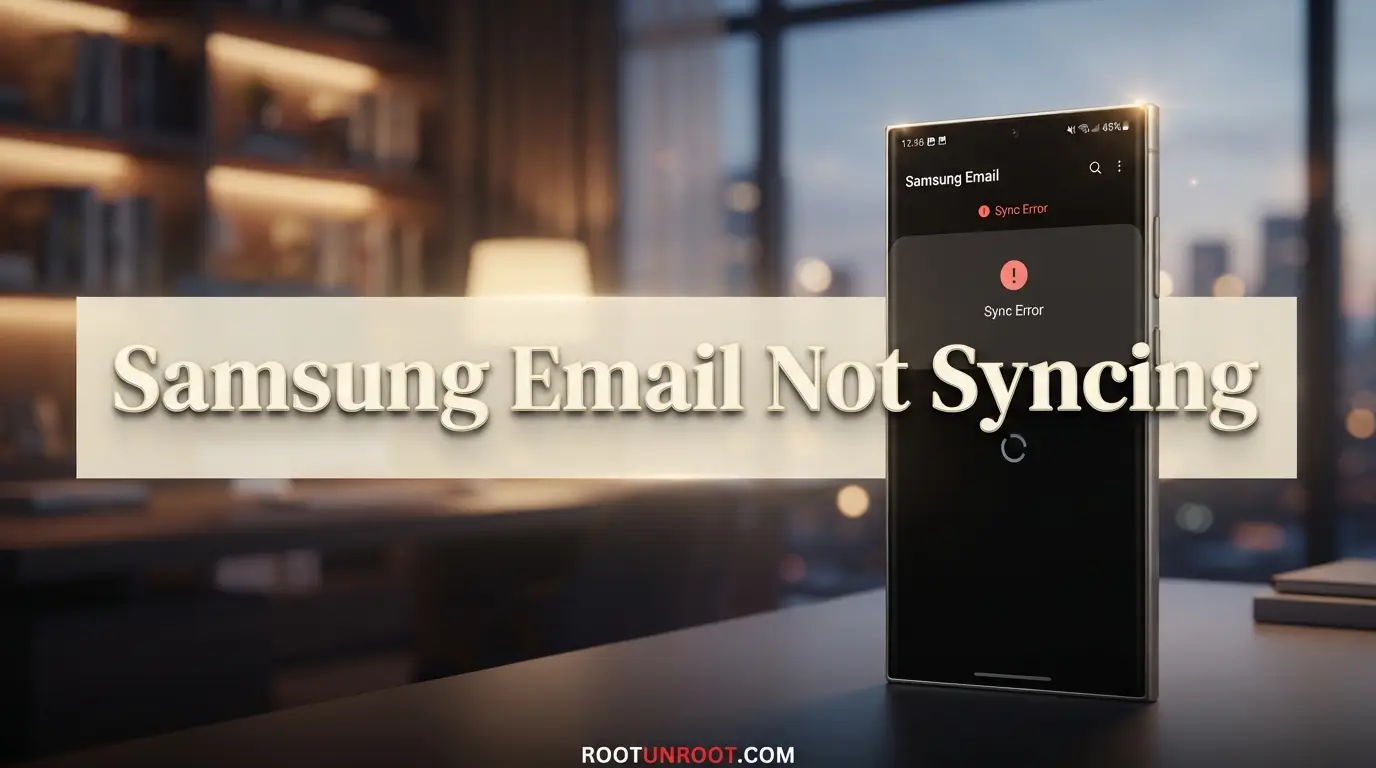 Samsung Email Not Syncing-FI