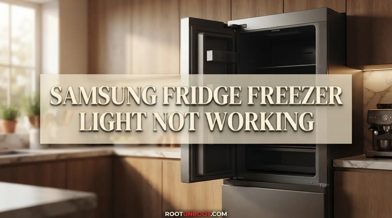 Samsung Fridge Freezer Light Not Working-FI