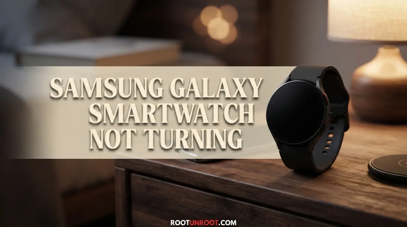 Samsung Galaxy Smartwatch Not Turning On-FI