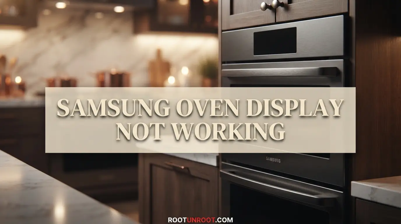 Samsung Oven Display Not Working-FI
