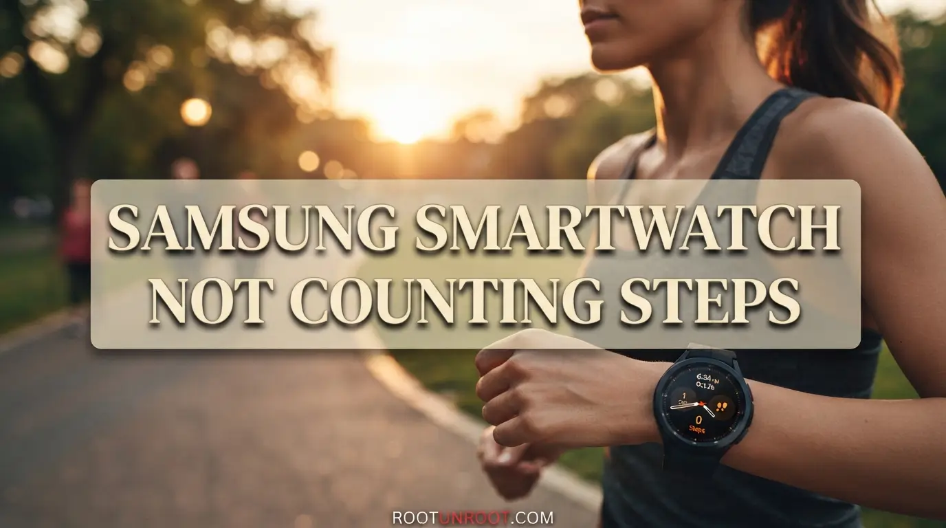 Samsung Smartwatch Not Counting Steps-FI
