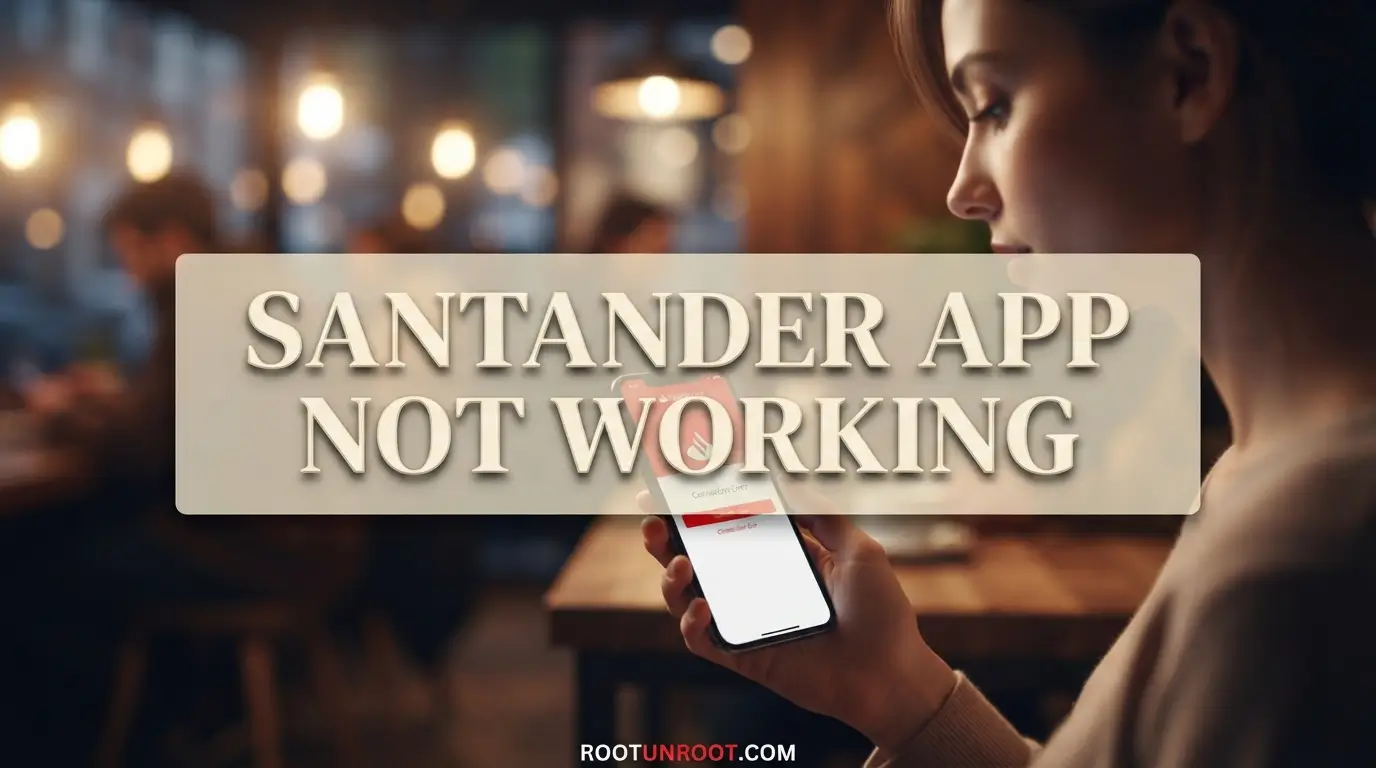 Santander App Not Working-FI