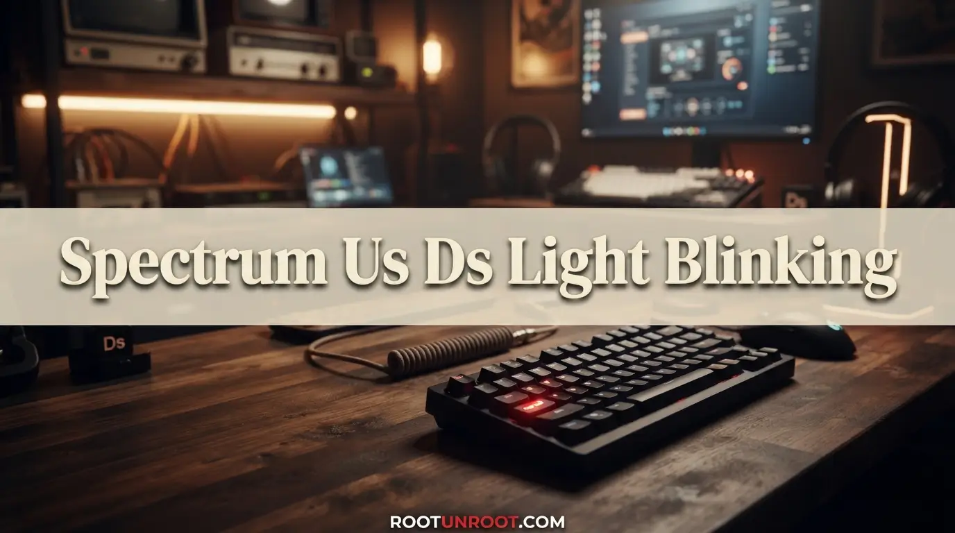 Spectrum Us Ds Light Blinking-FI