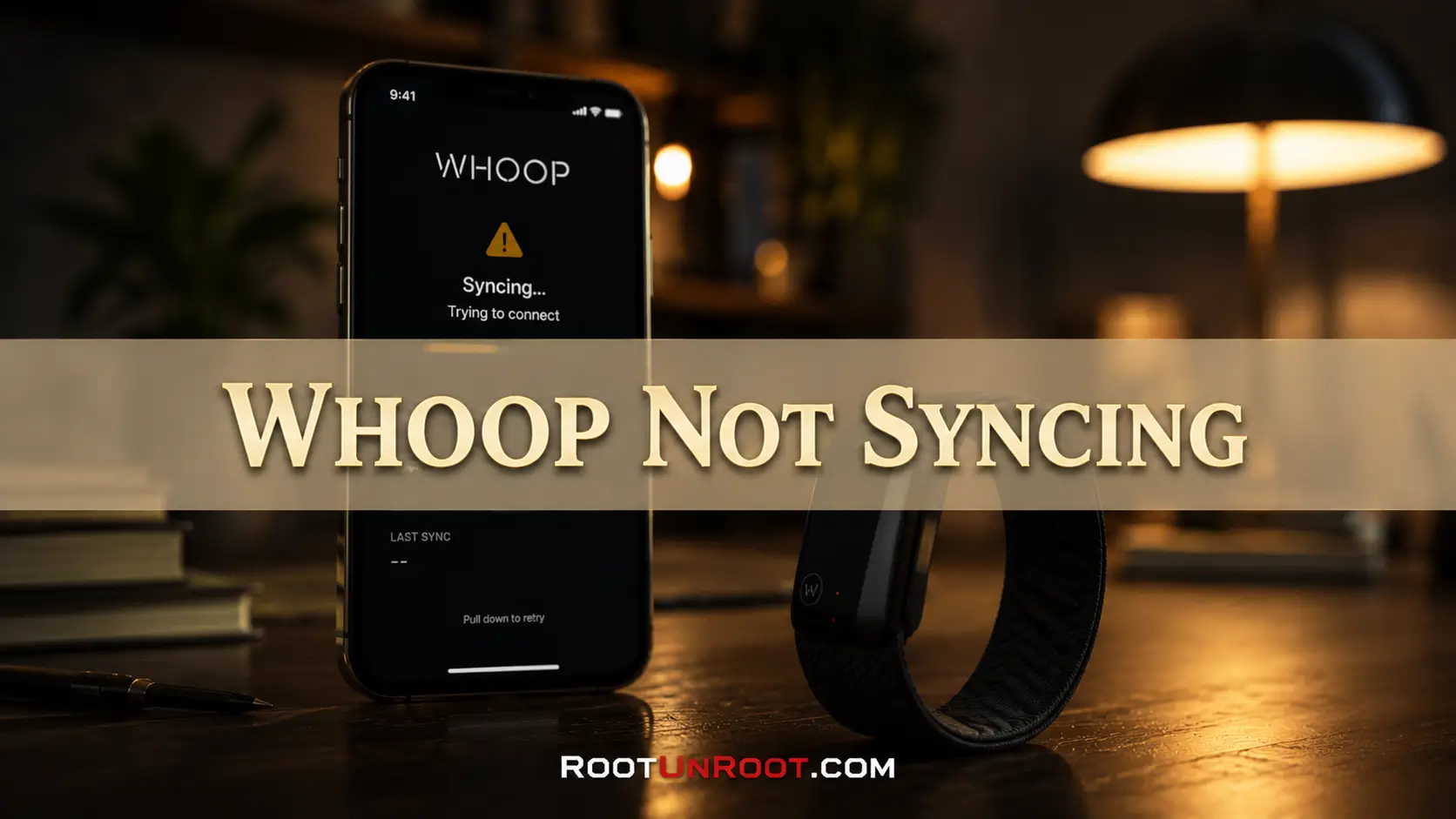 Whoop Not Syncing-FI