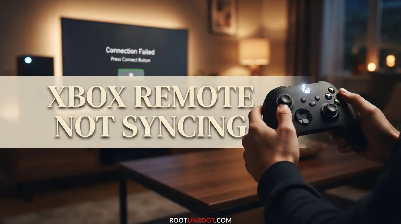 Xbox Remote Not Syncing-FI