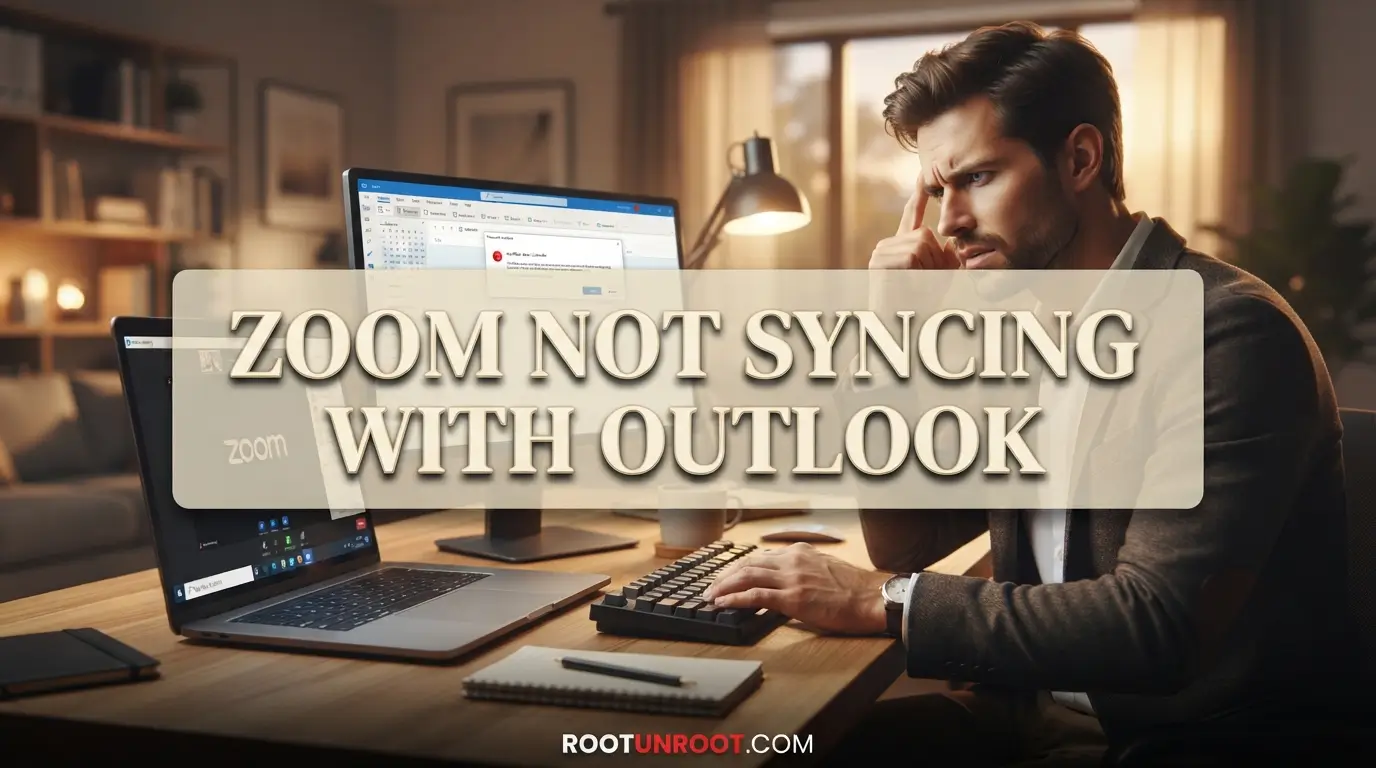 Zoom Not Syncing With Outlook-FI