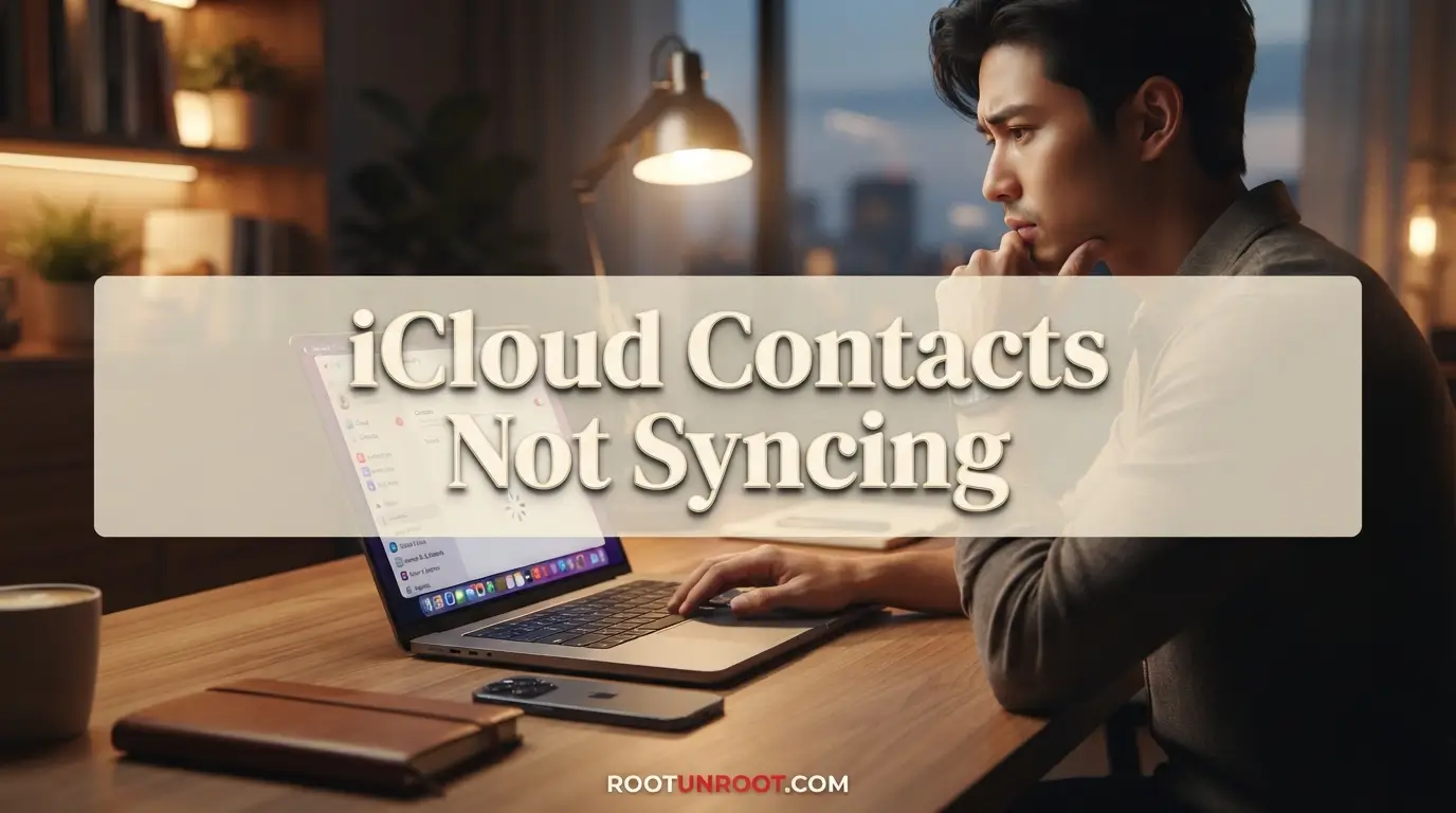 iCloud Contacts Not Syncing-FI