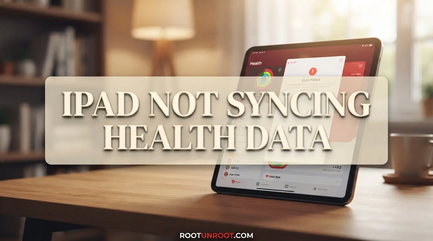 iPad Not Syncing Health Data-FI